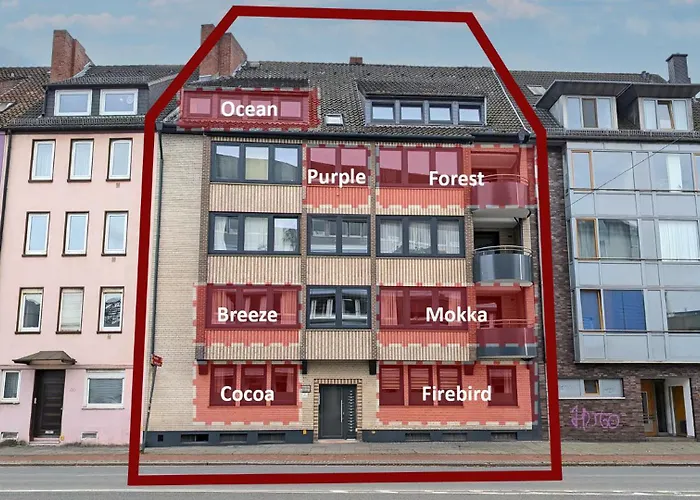 Westersuites - Firebird - Zentral 3br Küche Wlan * Brema